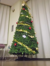 令和3年12月　クリスマスツリー