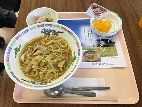 １０月８日味噌カレー牛乳ラーメン