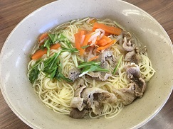 郷土料理「卵麺」